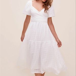 ASTR Sonnet Dress Midi Bridal Shower Dress
